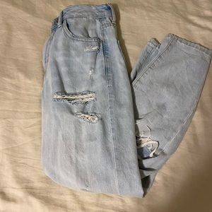 Garage ripped jeans